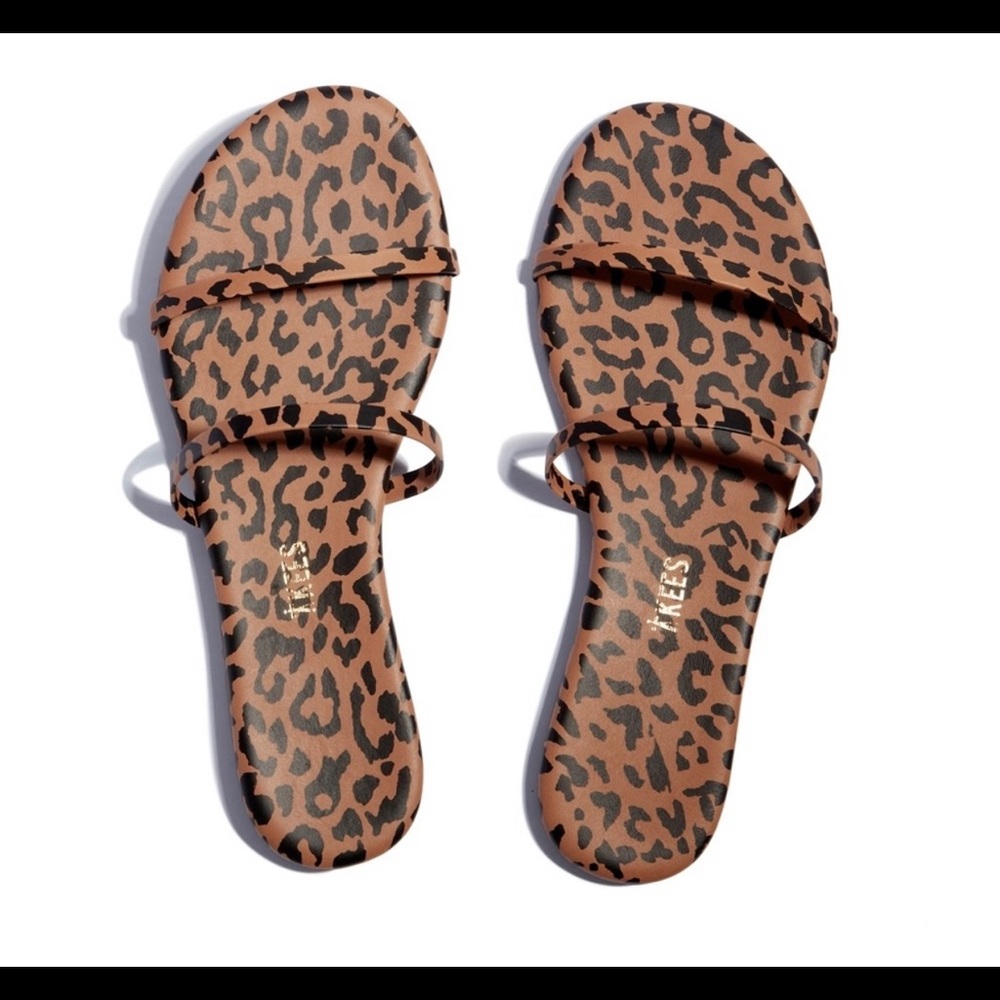 NWOT Tkees Gemma Exotics Sandal Cheetah